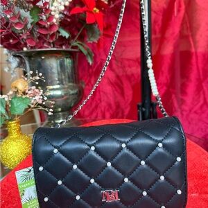 Black Quilted Women's Bag